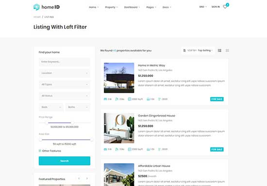 List With Left Filter